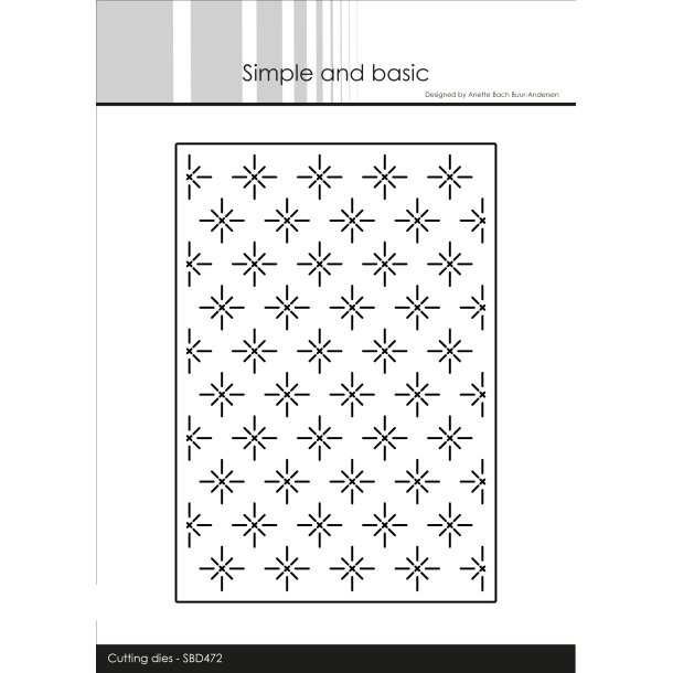 Simple and Basic - Die - Baggrund - A6 - Stjerner