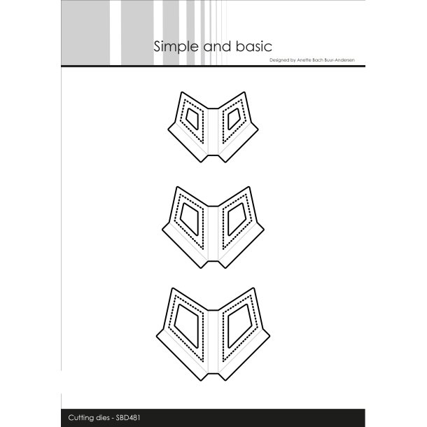Simple and Basic - Die - 3D Stjerne - Flad