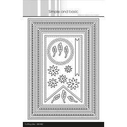 Simple and Basic - Die - Kombi stribede rammer - A5