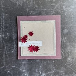 Simple and Basic - Die - Kombi Stribede rammer - Kvadrat