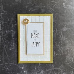 Simple and Basic - Die - Kombi stribede rammer - A7