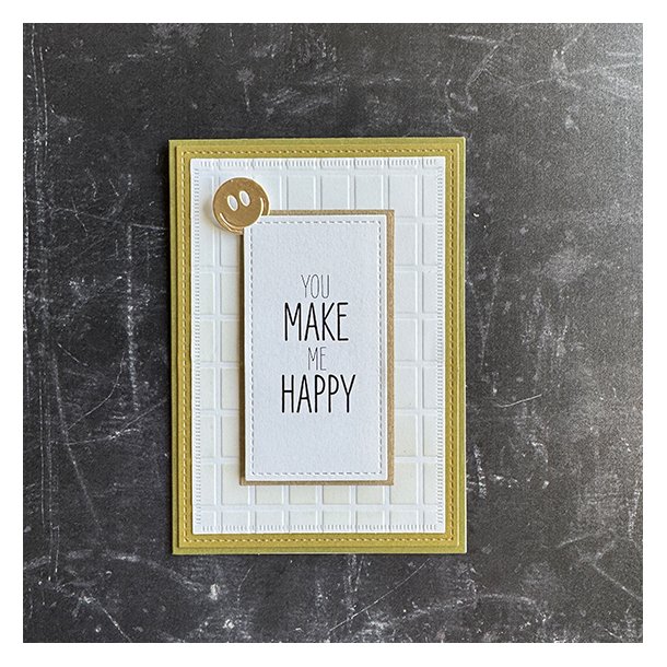 Simple and Basic - Die - Kombi stribede rammer - A7