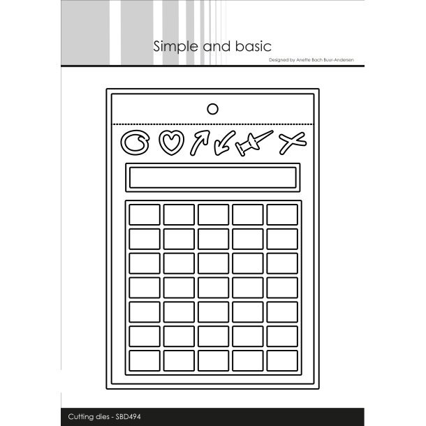 Simple and Basic - Die - Kalender til alt