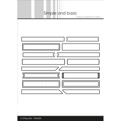 Simple and Basic - Die - En masse forskellige bannere