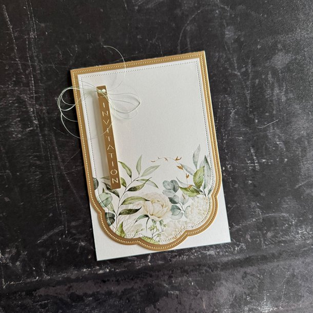 Simple and Basic - Die - A6 og A7 Kortforside