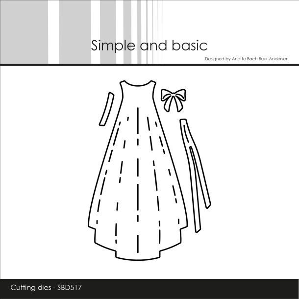 Simple and Basic - Die - Barnedbskjole