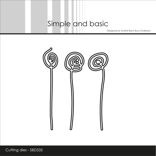 Simple and Basic - Die - Funky Blomster #1