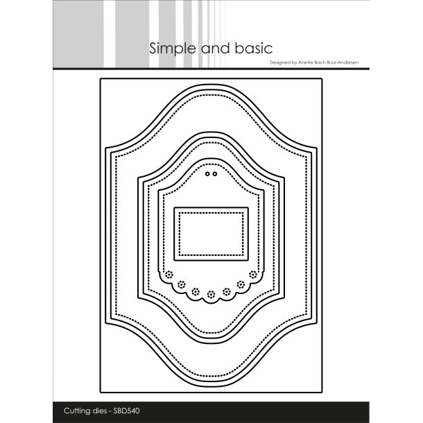 Simple and Basic - Die - Ornament Rammer A6/A7