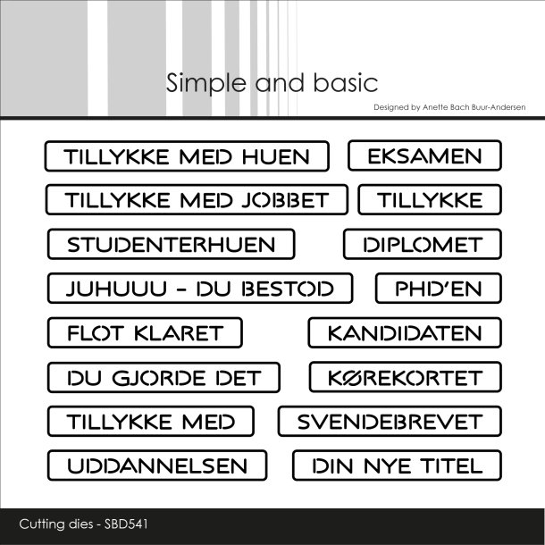 Simple and Basic - Die - Alle-i-En Tekster - Eksamen