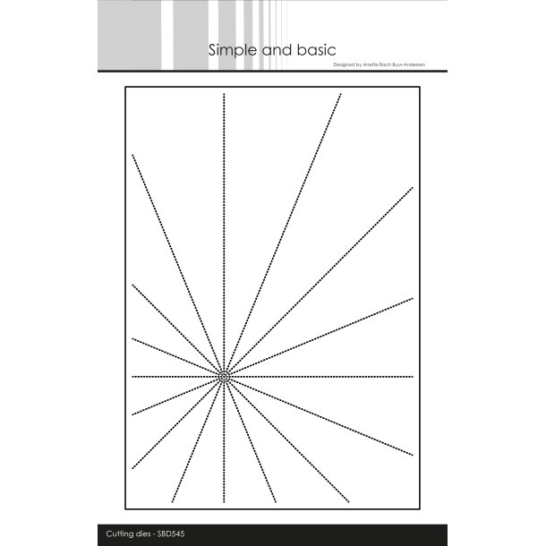 Simple and Basic - Die - A5 Baggrund Solstrler
