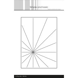 Simple and Basic - Die - 5x7'' Baggrund Solstrler