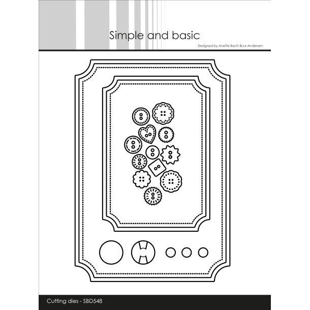 Simple and Basic - Die - A6/A7 Omvendt rundede hjrner