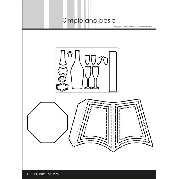 Simple and Basic - Die - Flasketag