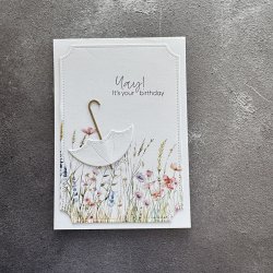 Simple and Basic - Die - Paraply