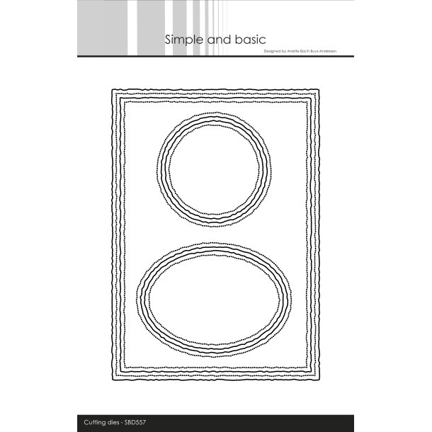 Simple and Basic - Die - 5x7'' - Gammelt papir