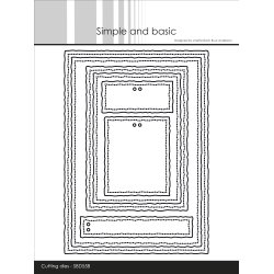 Simple and Basic - Die - A6/A7 - Gammelt papir