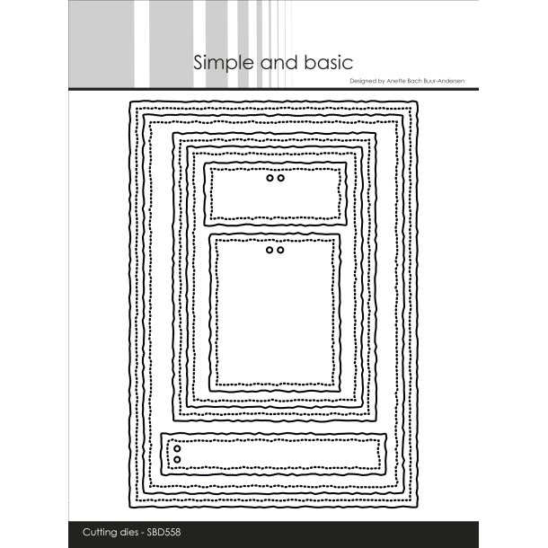 Simple and Basic - Die - A6/A7 - Gammelt papir