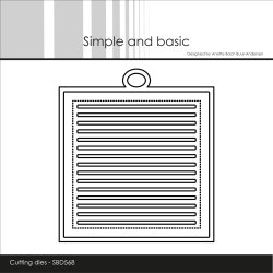 Simple and Basic - Die - P linje - Firkant