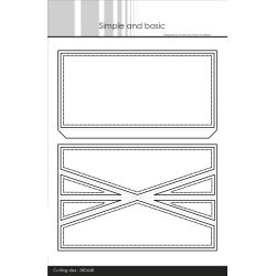 Simple and Basic - Die - Mini slim foldekort