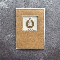 Simple and Basic - Die + stempel - F�dselsdag