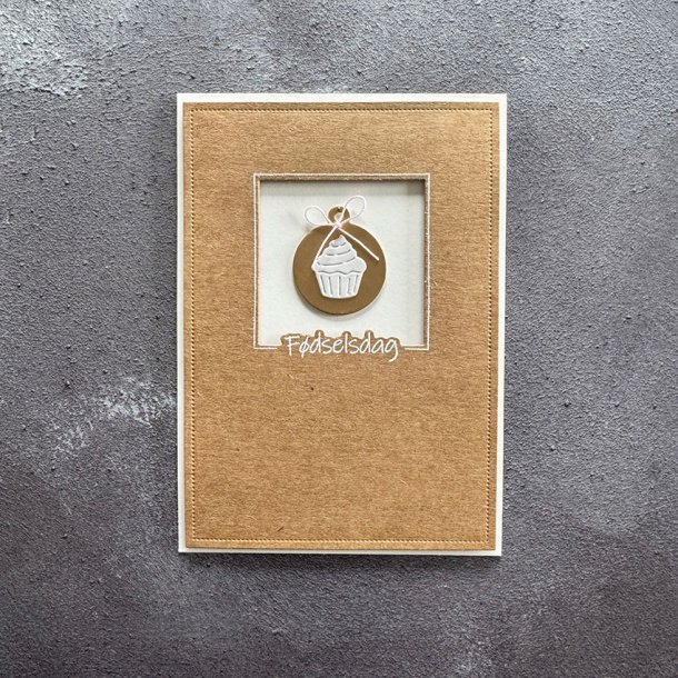 Simple and Basic - Die + stempel - F�dselsdag