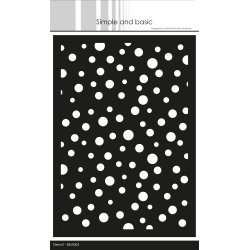 Simple and Basic - Stencil -  A5 - Cirkler