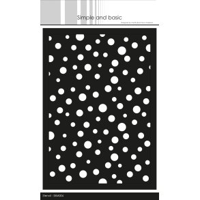 Simple and Basic - Stencil -  A5 - Cirkler