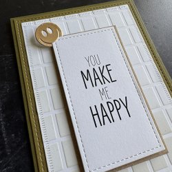 Simple and basic - Stencil - A5 - Tilbehr til SBD494