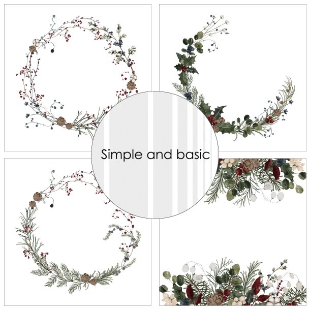 Simple and Basic - Blok 6" - Scent Of Winter