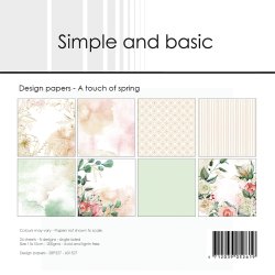 Simple and Basic - Blok 6'' - A Touch Of Spring