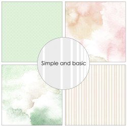 Simple and Basic - Blok 6'' - A Touch Of Spring