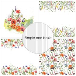 Simple and Basic - Blok 6" - Summer Meadow