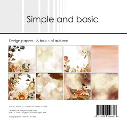 Simple and Basic - Blok 6" - A touch of autumn