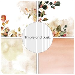 Simple and Basic - Blok 6" - A touch of autumn