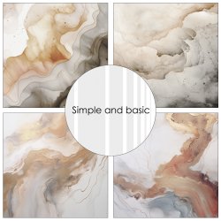 Simple and Basic - Blok 6'' - Modern and Abstract