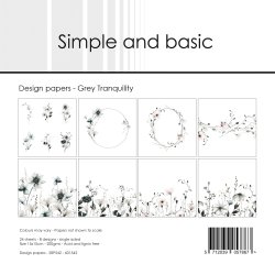 Simple and Basic - Blok 6'' - Grey Tranquility