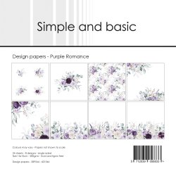 Simple and Basic - Blok 6'' - Purple Romance