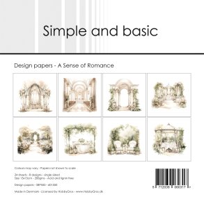 Simple and Basic - Blok 6'' - A Sense of Romance / En flelse af romantik