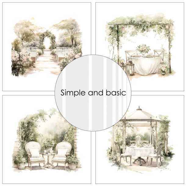 Simple and Basic - Blok 6'' - A Sense of Romance / En flelse af romantik