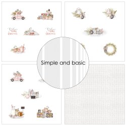 Simple and Basic - Blok 12" - Cozy Christmas