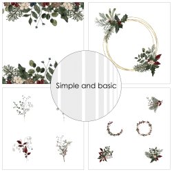 Simple and Basic - Blok 12" - Scent Of Winter