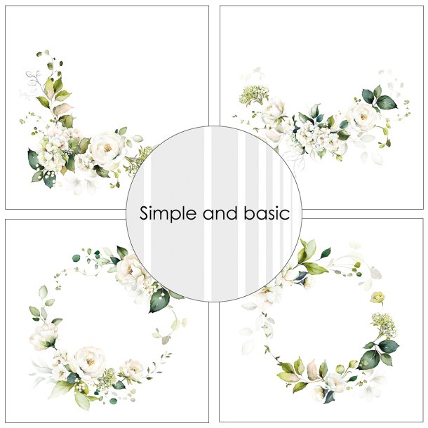 Simple and Basic - Blok 12" -  Fresh Spring