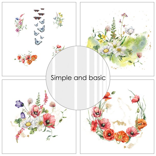 Simple and Basic - Blok 12" - Summer Meadow