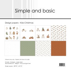 Simple and Basic - Blok 12" -  Kids Christmas