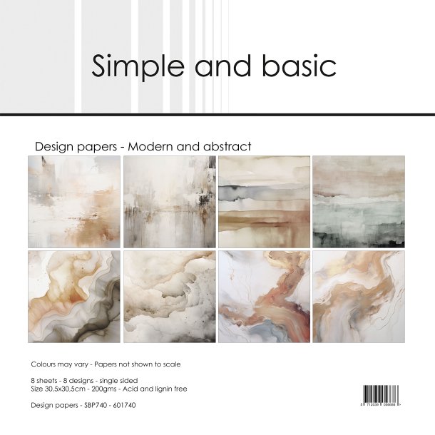 Simple and Basic - Blok 12'' - Modern and Abstract