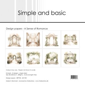 Simple and Basic - Blok 12'' - A Sense of Romance / En flelse af romantik