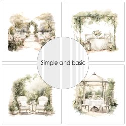 Simple and Basic - Blok 12'' - A Sense of Romance / En flelse af romantik