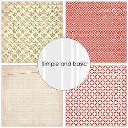Simple and Basic - Blok 12'' - Be Merry / Vr glad