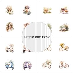 Simple and Basic - Blok 12" - Spring is near
