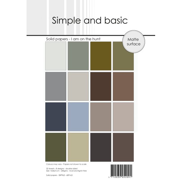 Simple and Basic - Blok A5 - I am on the hunt